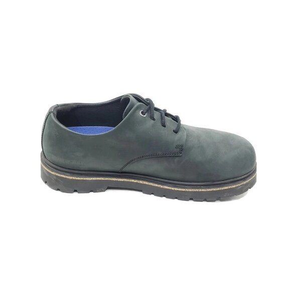Birkenstock Highwood Lace Low Men’s Oxford Black Nubuck Leather Shoes 42 N US 9 main image 7